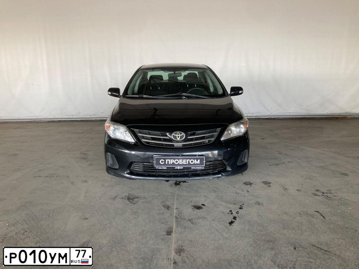 Фото автомобиля TOYOTA COROLLA, 2012 — госномер Т178РК196. Цвет: ЧЕРНЫЙ