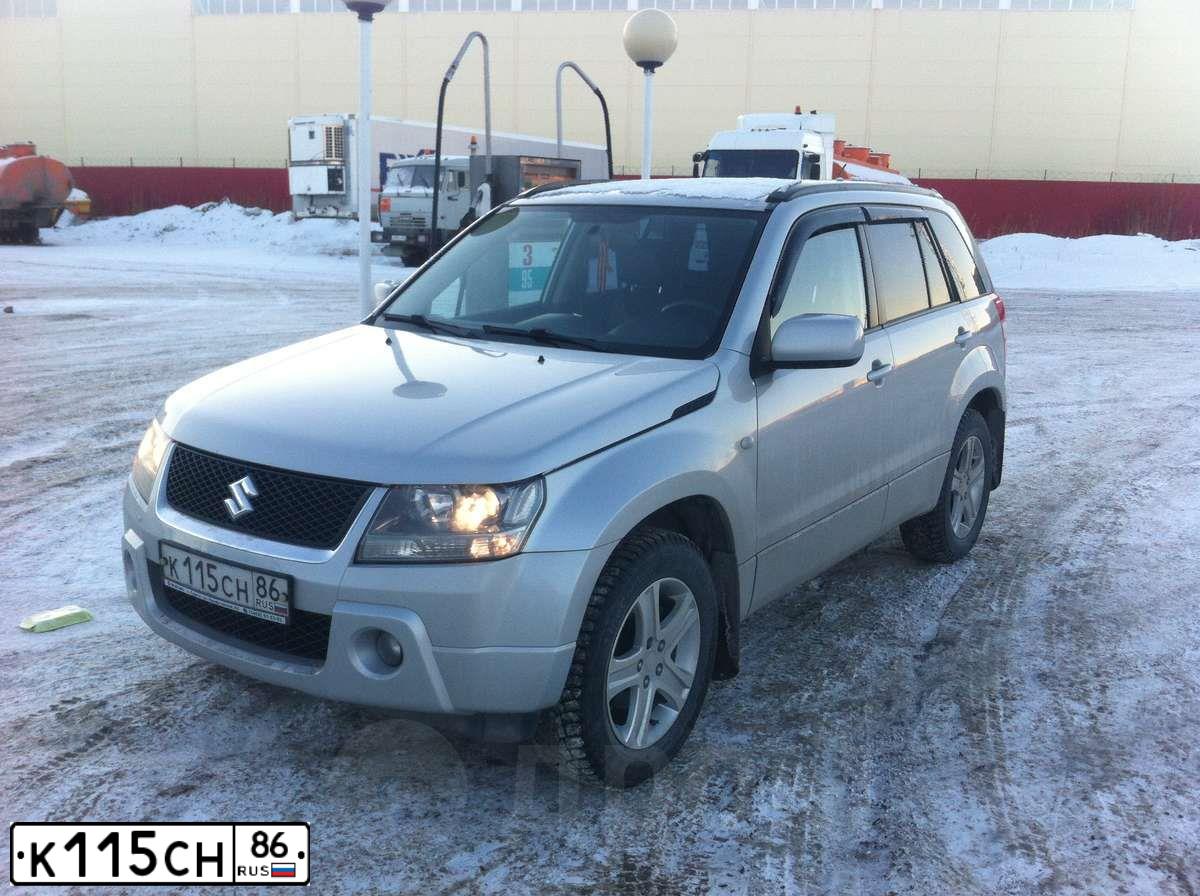 Фото автомобиля SUZUKI /GRAND/ VITARA, 2007 — госномер К115СН86. Цвет: СЕРЕБРИСТЫЙ