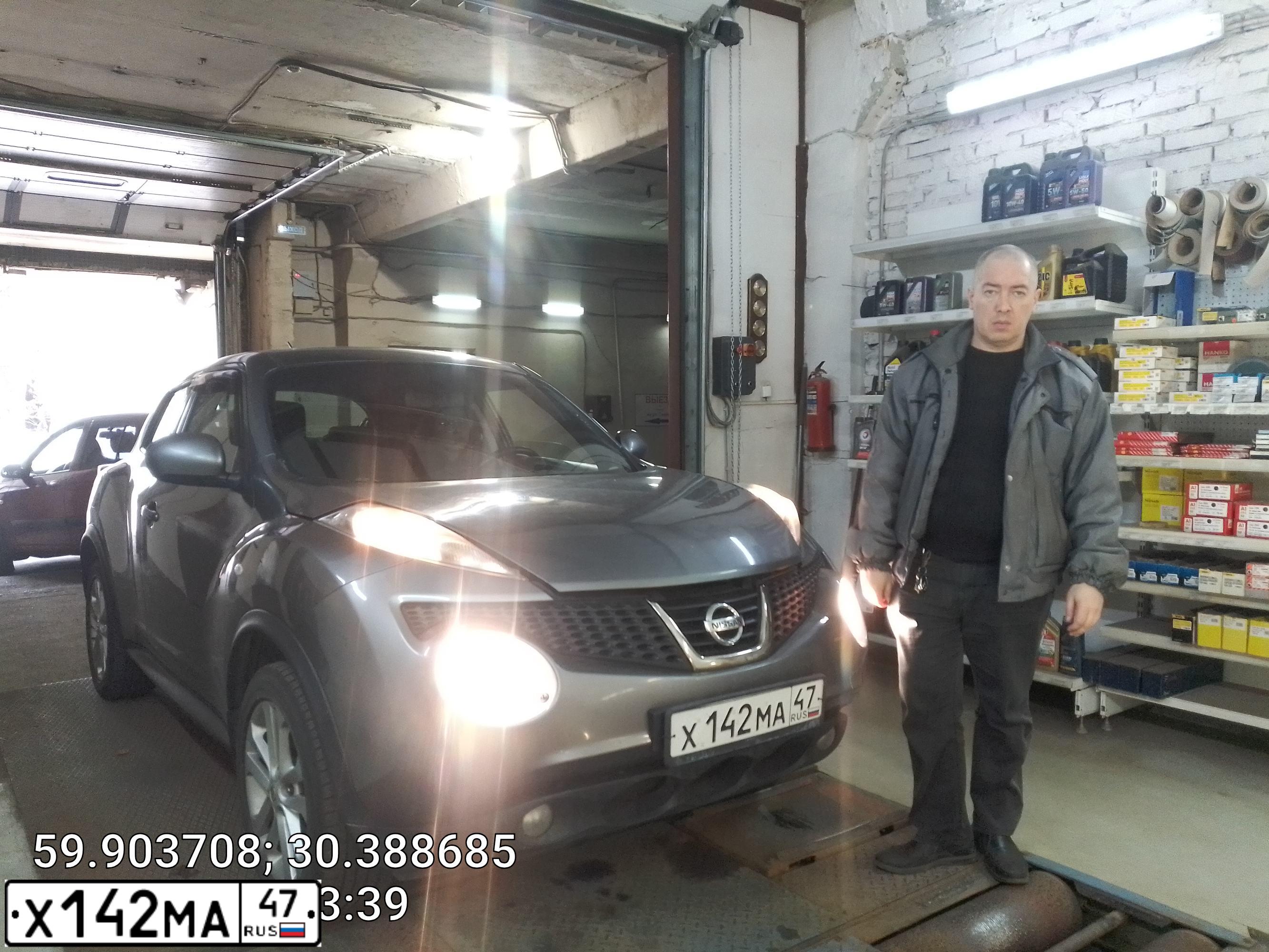 Фото автомобиля NISSAN JUKE, 2013 — госномер С441ЕН716