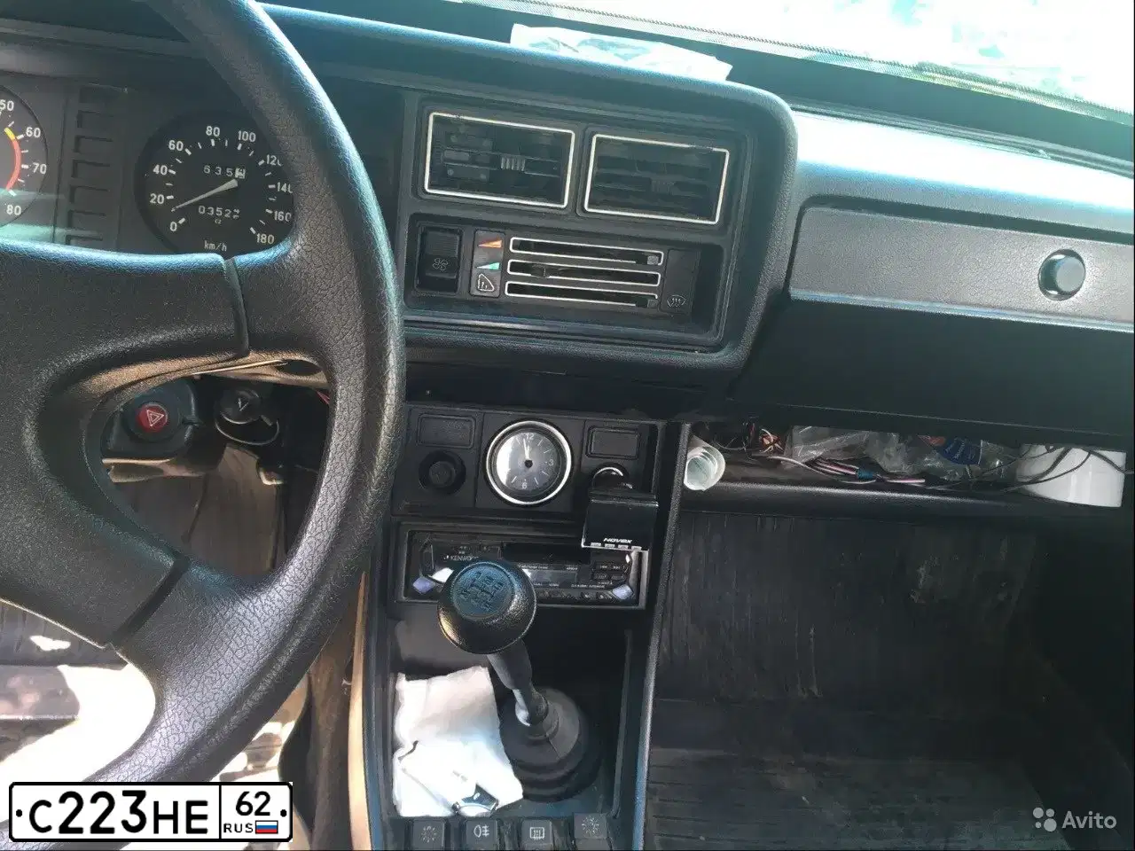 Фото автомобиля LADA 2107, 2005 — госномер С223НЕ62. Цвет: Серо-Синий