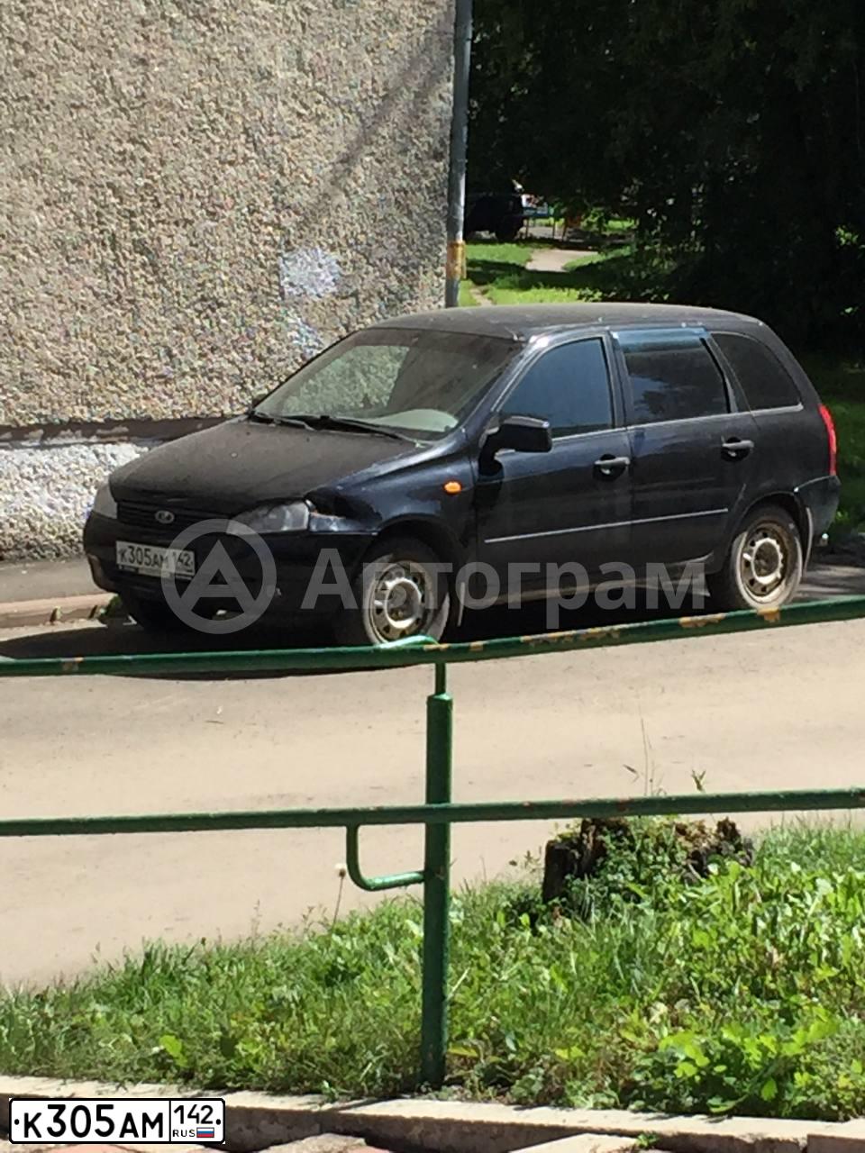Фото автомобиля VAZ 1117 KALINA, 2012 — госномер К305АМ142