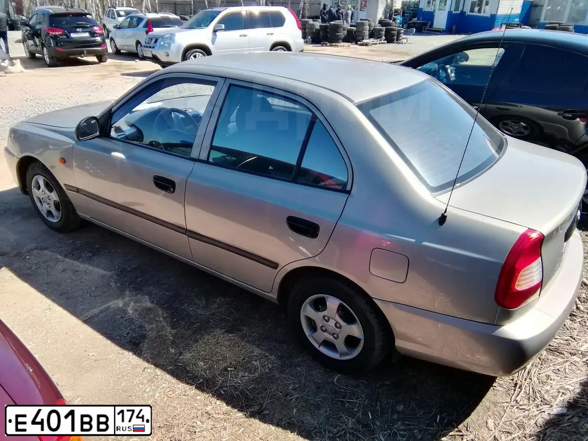 Фото автомобиля TAGAZ Z ACCENT, 2008 — госномер Е401ВВ174