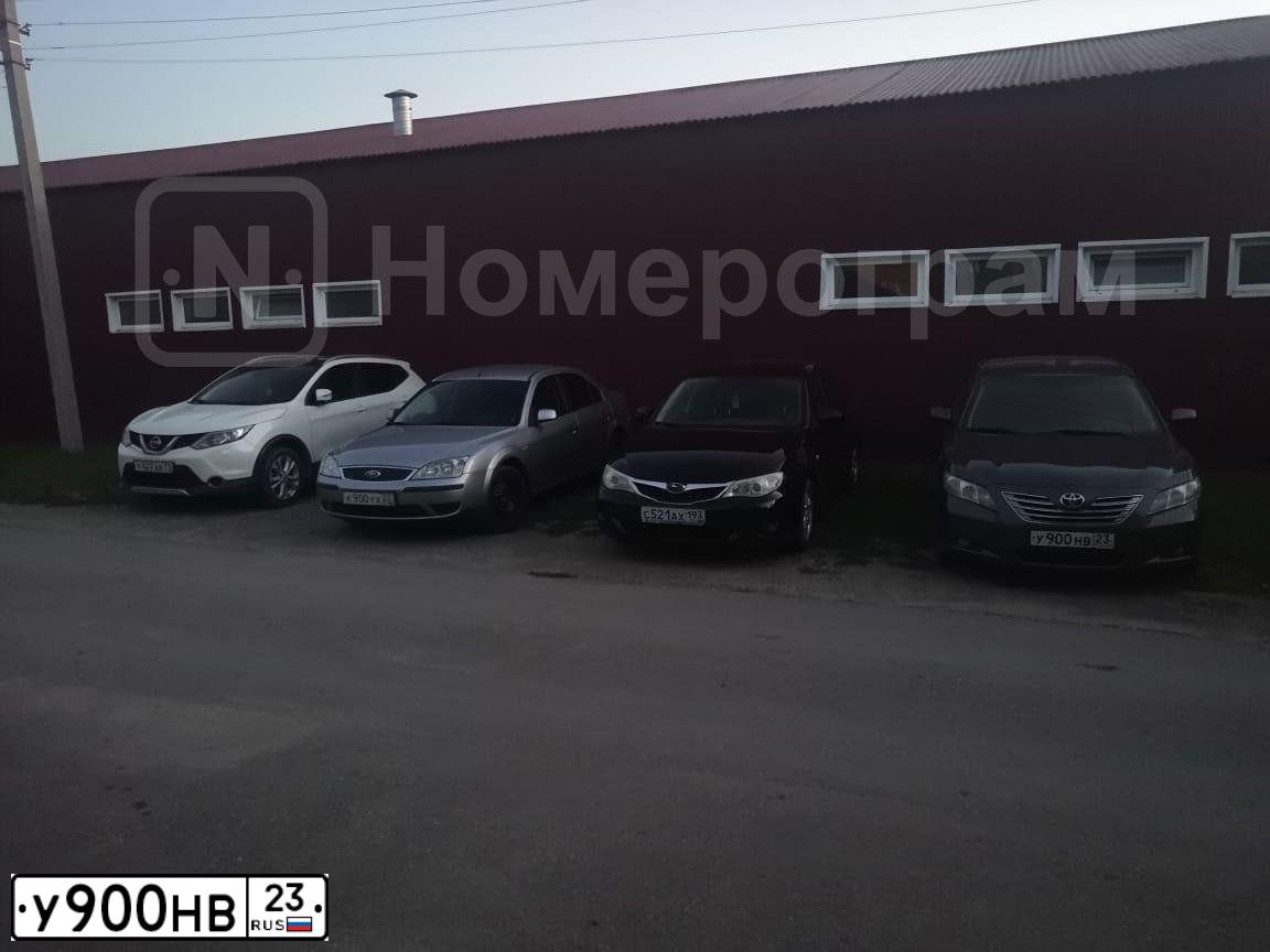 Фото автомобиля TOYOTA CAMRY, 2008 — госномер У900НВ23. Цвет: СЕРЫЙ