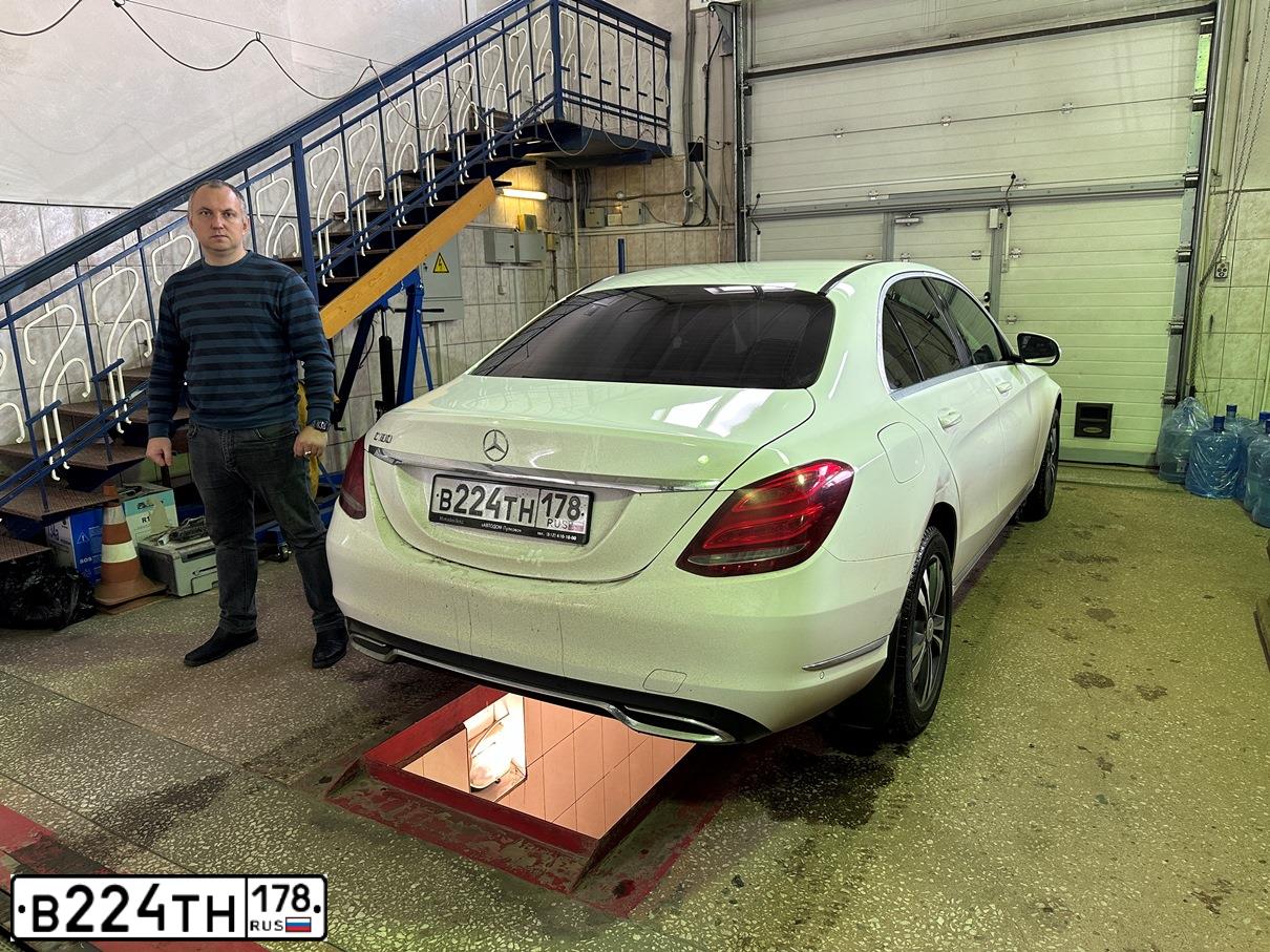 Фото автомобиля MERCEDES-BENZ C180, 2014 — госномер Т730РК58