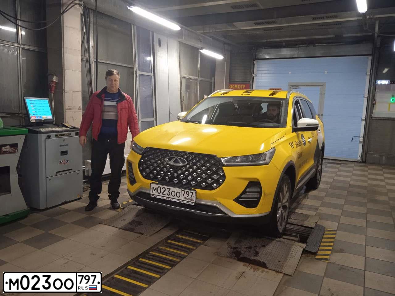 Фото автомобиля CHERY TIGGO7 PRO, 2023 — госномер М023ОО797