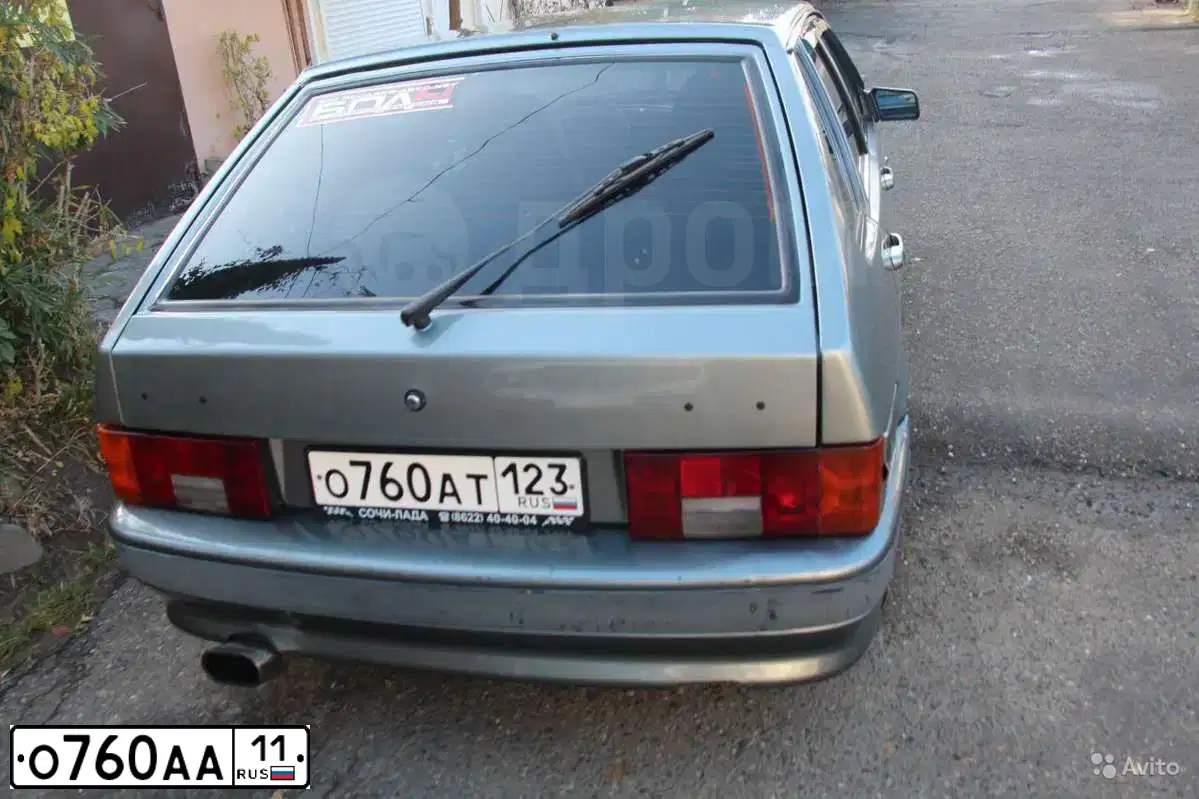 Фото автомобиля KIA COMBI, 1992 — госномер О760АА11. Цвет: БЕЖЕВЫЙ