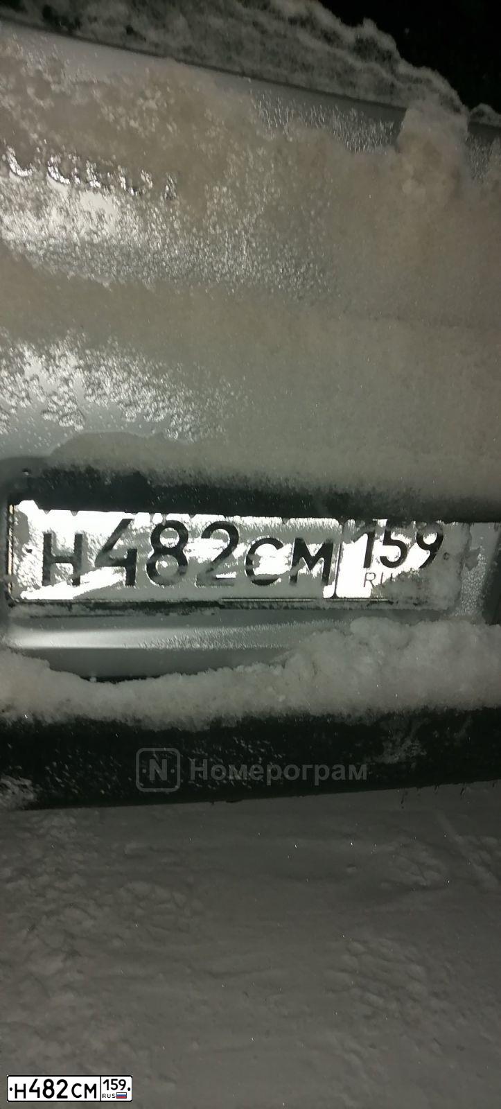 Фото автомобиля PEUGEOT PARTNER, 2006 — госномер Н482СМ159. Цвет: СЕРЕБРИСТЫЙ