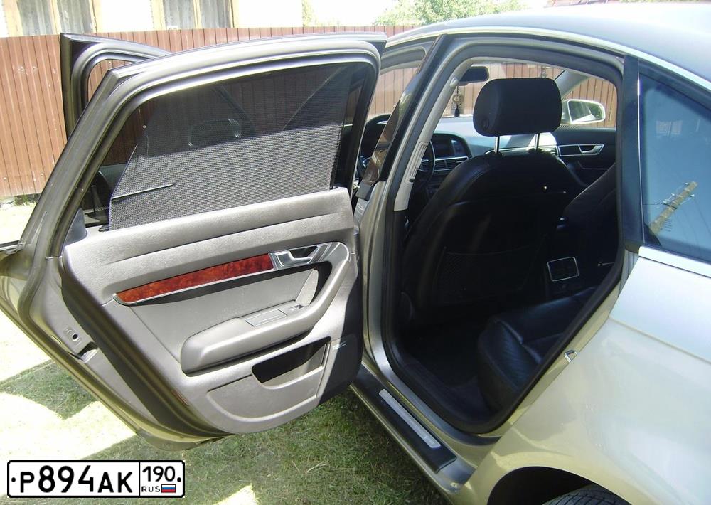 Фото автомобиля AUDI A6, 2006 — госномер Р438ТА152. Цвет: СЕРЫЙ