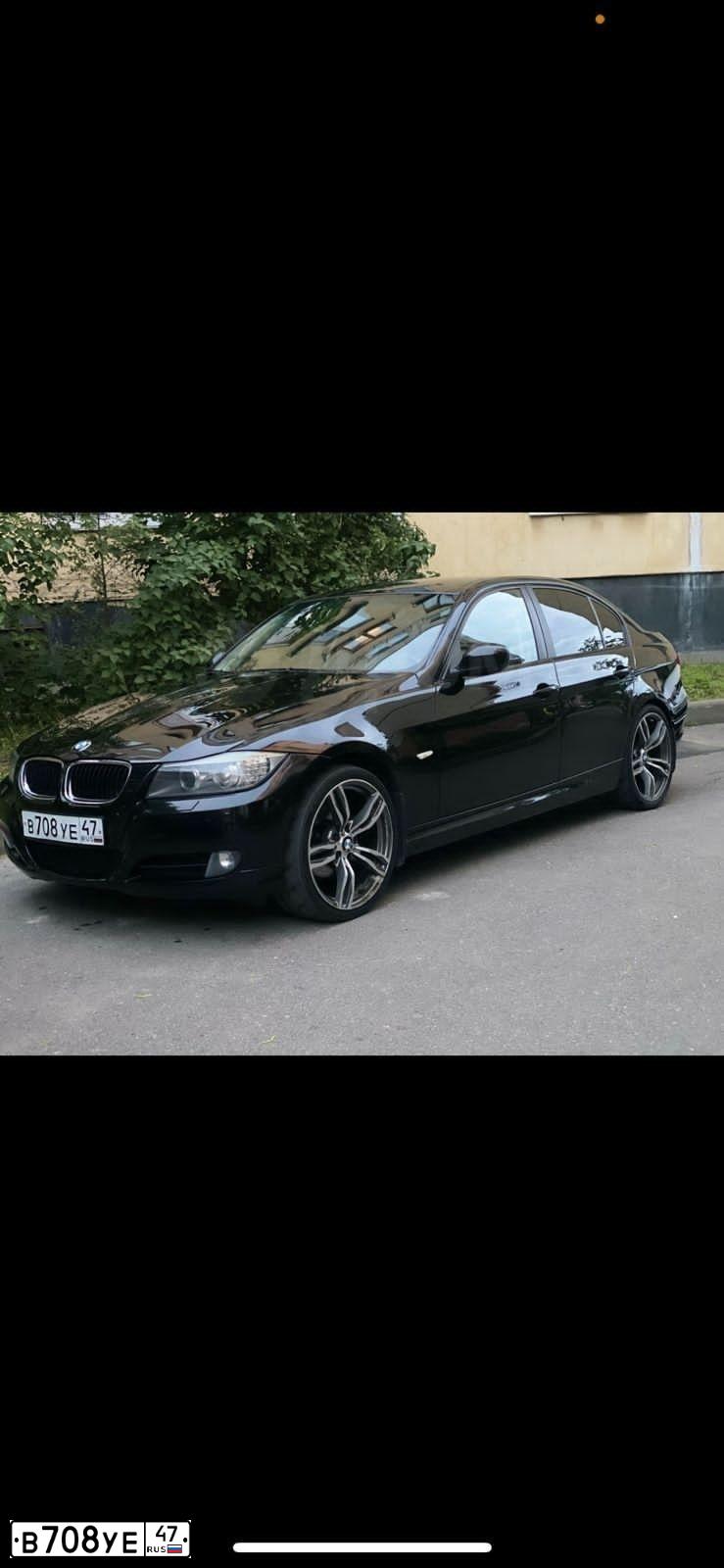 Фото автомобиля BMW SERIE 3, 2008 — госномер К603ВН53. Цвет: ЧЕРНЫЙ МЕТАЛИК