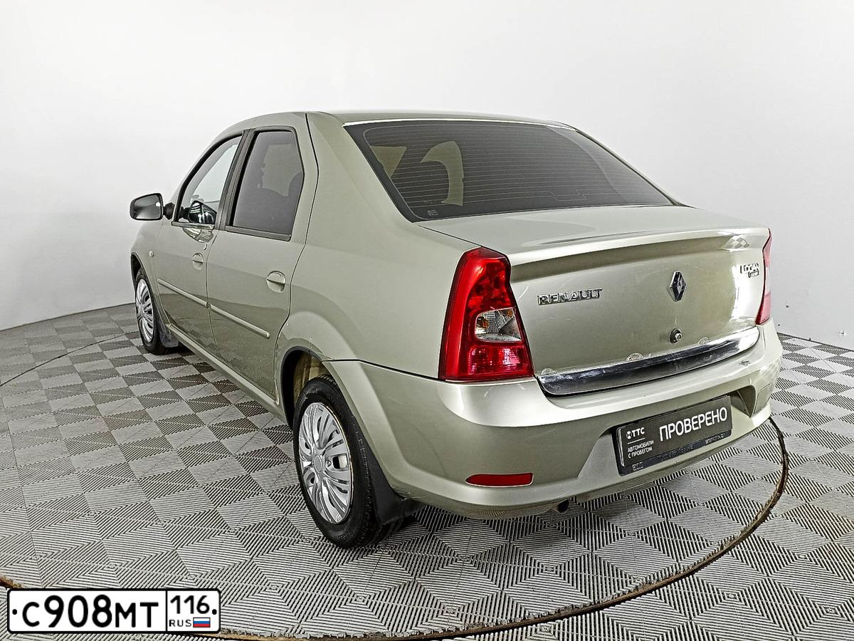 Фото автомобиля RENAULT LOGAN, 2013 — госномер С763ЕУ196. Цвет: БЕЖЕВЫЙ