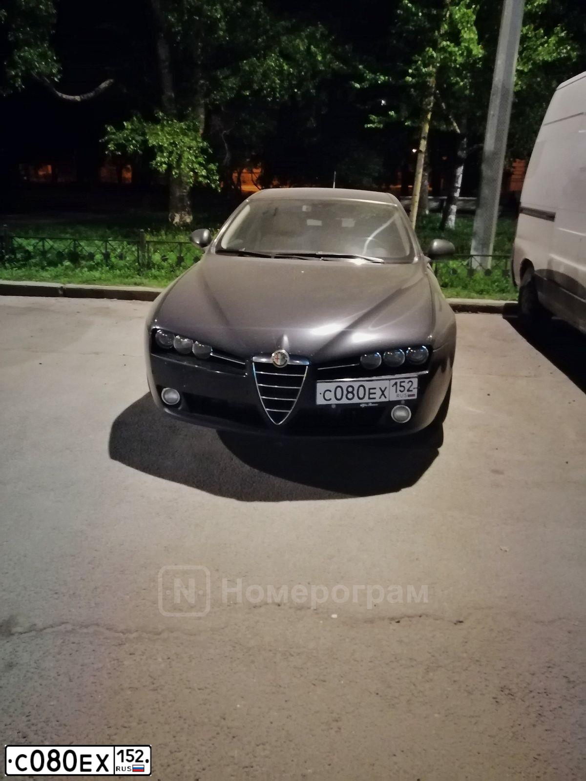 Фото автомобиля TOYOTA COROLLA, 2007 — госномер С080ЕХ152. Цвет: СВЕТЛО-СЕРЫЙ