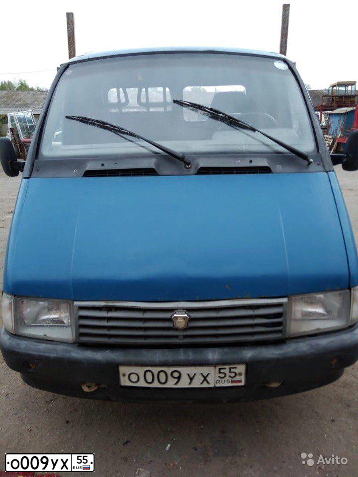 Фото автомобиля GAZ 3302 GAZEL, 1996 — госномер О009УХ55. Цвет: СИНИЙ