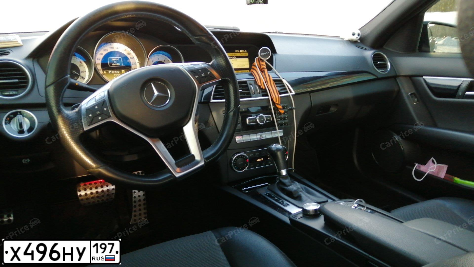 Фото автомобиля MERCEDES-BENZ C200, 2011 — госномер Н340СС21