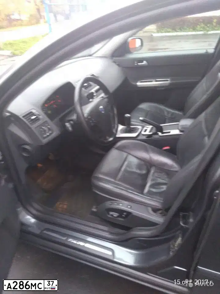 Фото автомобиля VOLVO S40, 2008 — госномер А286МС37. Цвет: ТЕМНО-СЕРЫЙ