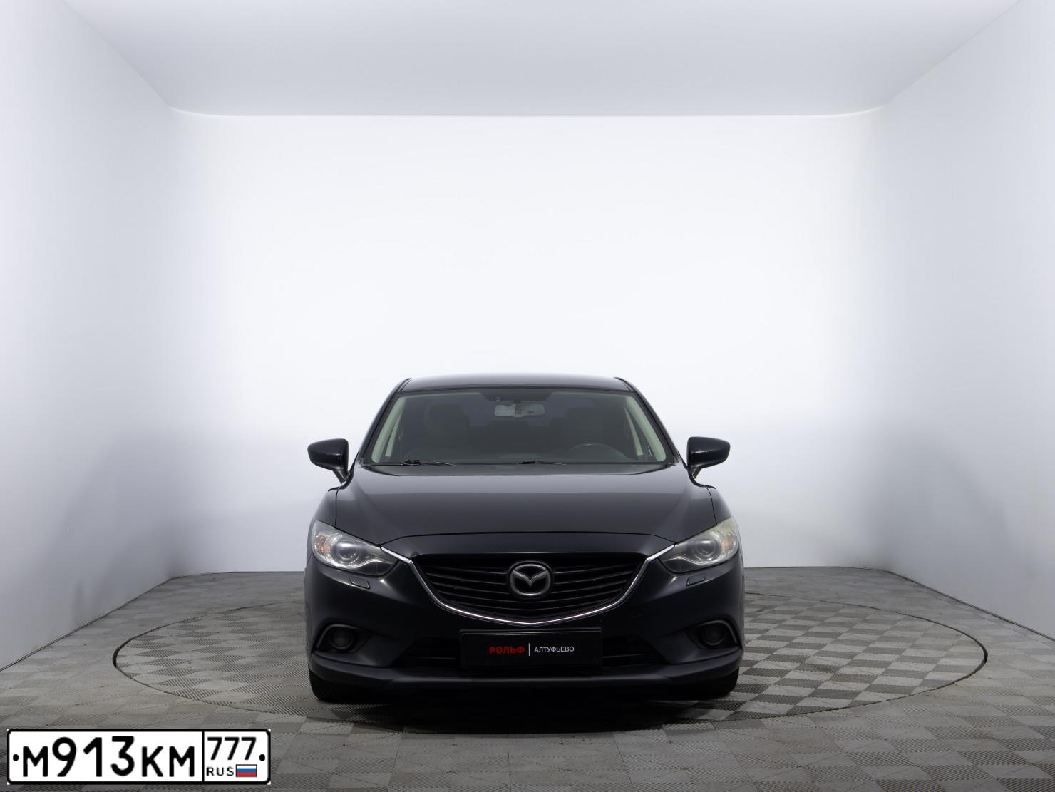 Фото автомобиля MAZDA 6, 2012 — госномер С334КЕ550. Цвет: ЧЕРНЫЙ