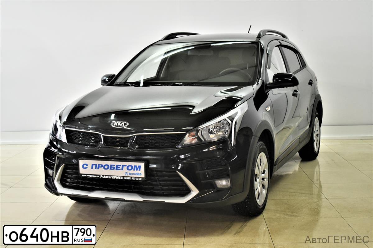 Фото автомобиля KIA RIO, 2021 — госномер С392УУ799. Цвет: ЧЕРНЫЙ