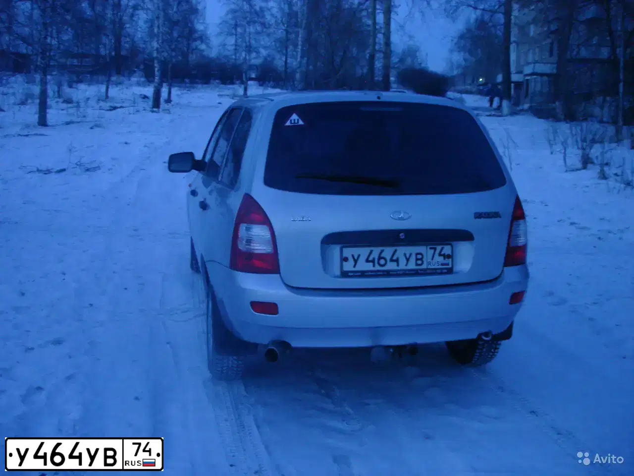 Фото автомобиля LADA 1117 KALINA, 2012 — госномер Н102РВ196. Цвет: СЕРЕБРИСТЫЙ