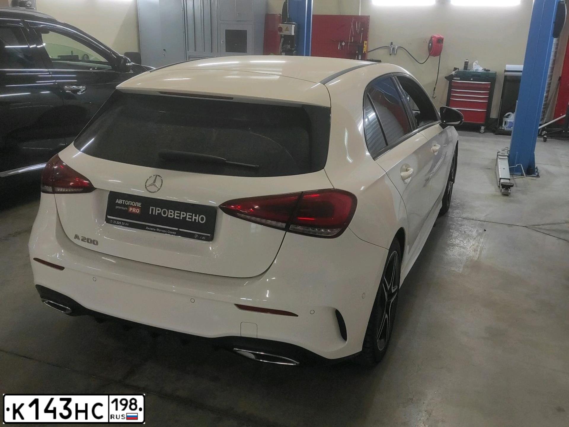 Фото автомобиля MERCEDES-BENZ A200, 2020 — госномер К401МЕ53