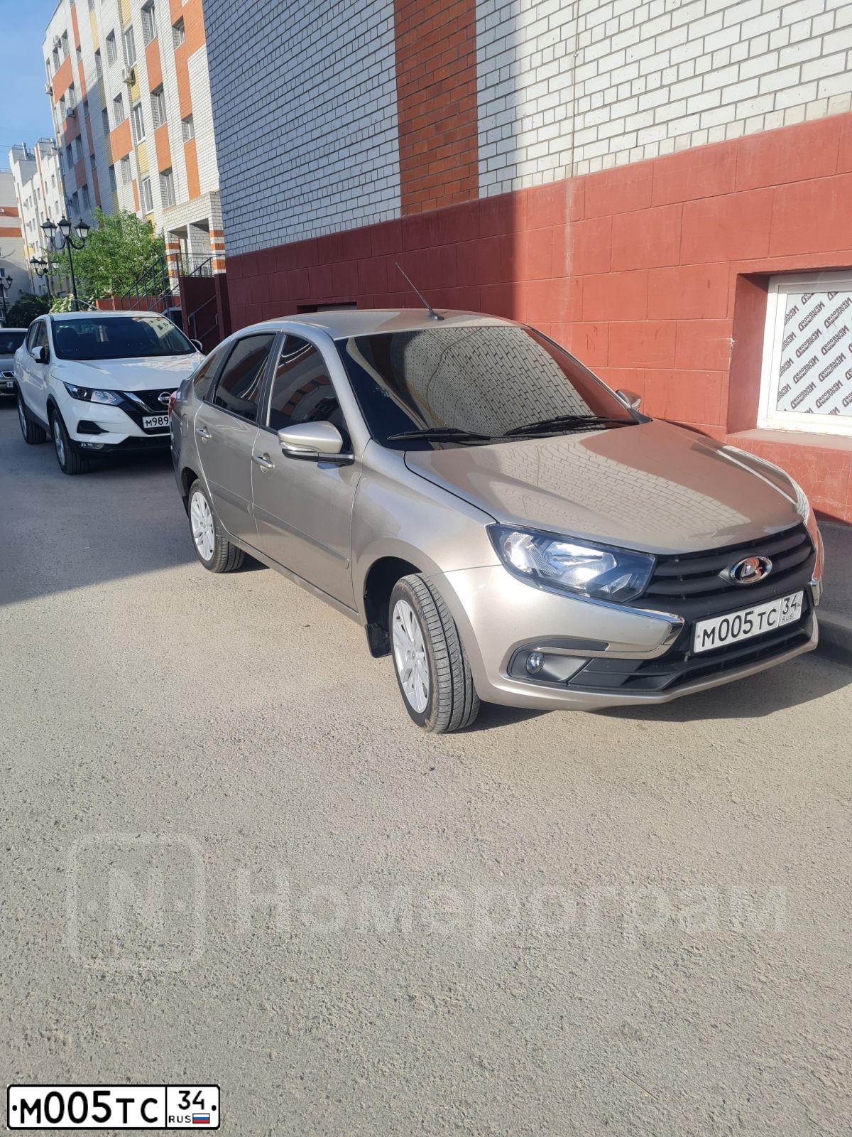 Фото автомобиля DAEWOO NEXIA, 2007 — госномер М005ТС34. Цвет: Серебристый