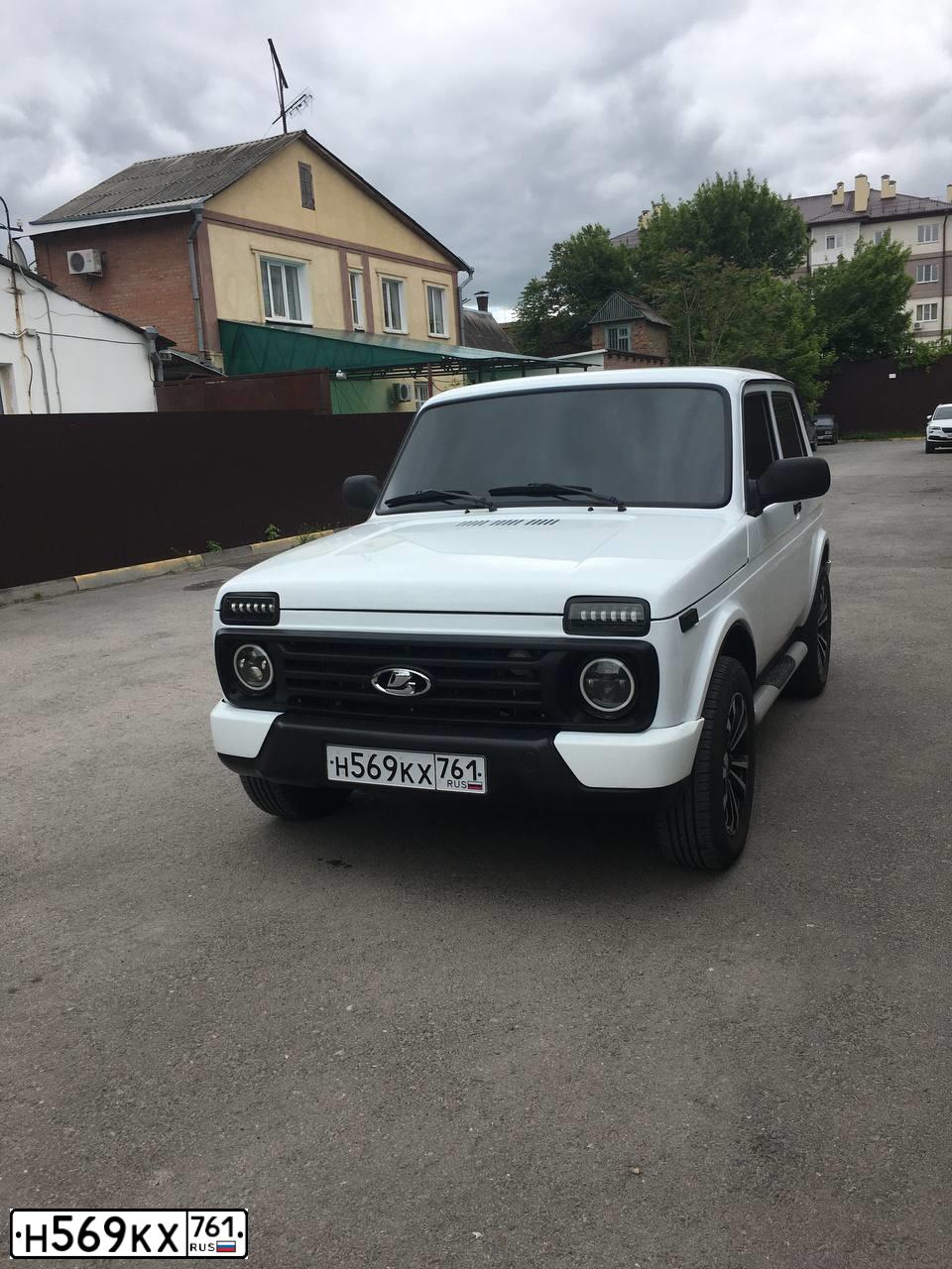 Фото автомобиля LADA NIVA, 2016 — госномер Р526НН761