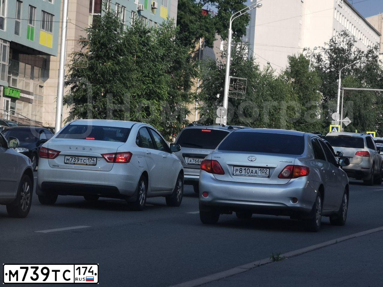 Фото автомобиля LADA VESTA, 2016 — госномер Х382ОВ45. Цвет: Белый