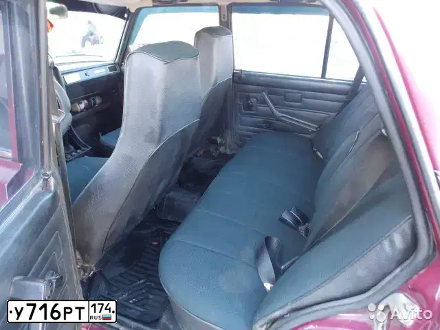 Фото автомобиля LADA 2107, 2004 — госномер У716РТ174. Цвет: ТЕМНО-КРАСНЫЙ