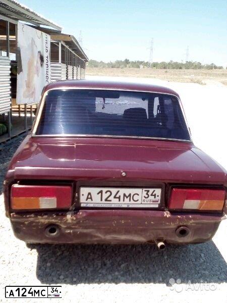 Фото автомобиля LADA 2105, 2009 — госномер А124МС34. Цвет: ТЕМНО ВИШНЕВЫЙ