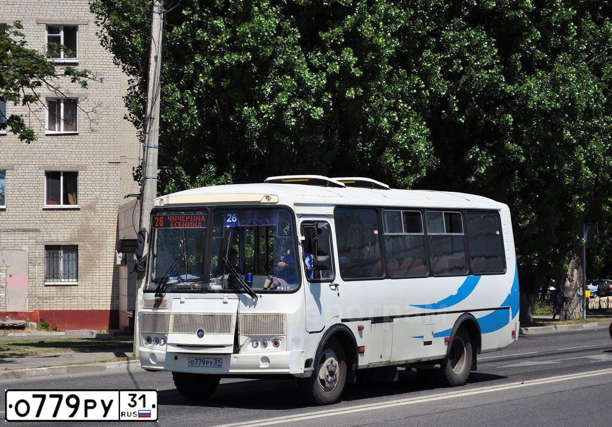 Фото автомобиля PAZ Z 3205, 2017 — госномер О779РУ31