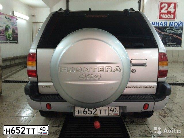 Фото автомобиля OPEL FRONTERA, 1999 — госномер С511НР39. Цвет: Серебристый