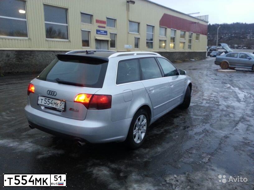 Фото автомобиля AUDI A4, 2005 — госномер К479ЕУ51. Цвет: Серебристый