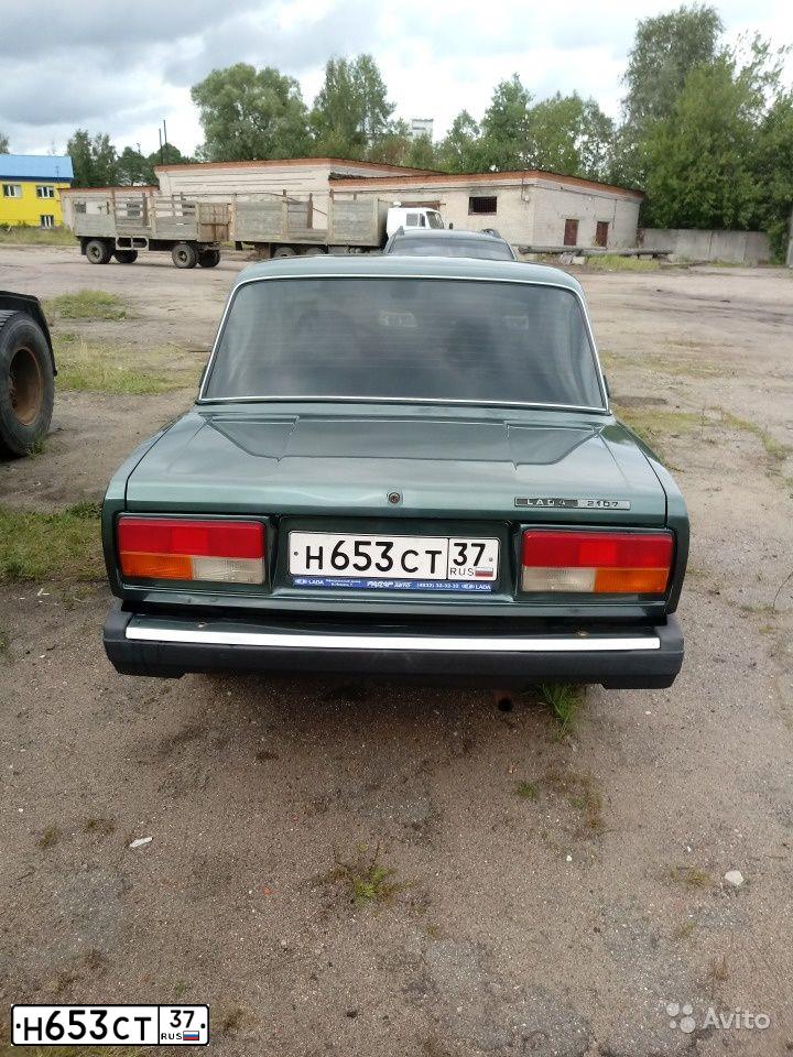 Фото автомобиля LADA 2107, 2010 — госномер О075РВ05. Цвет: СЕРО СИНЕ-ЗЕЛЕНЫЙ