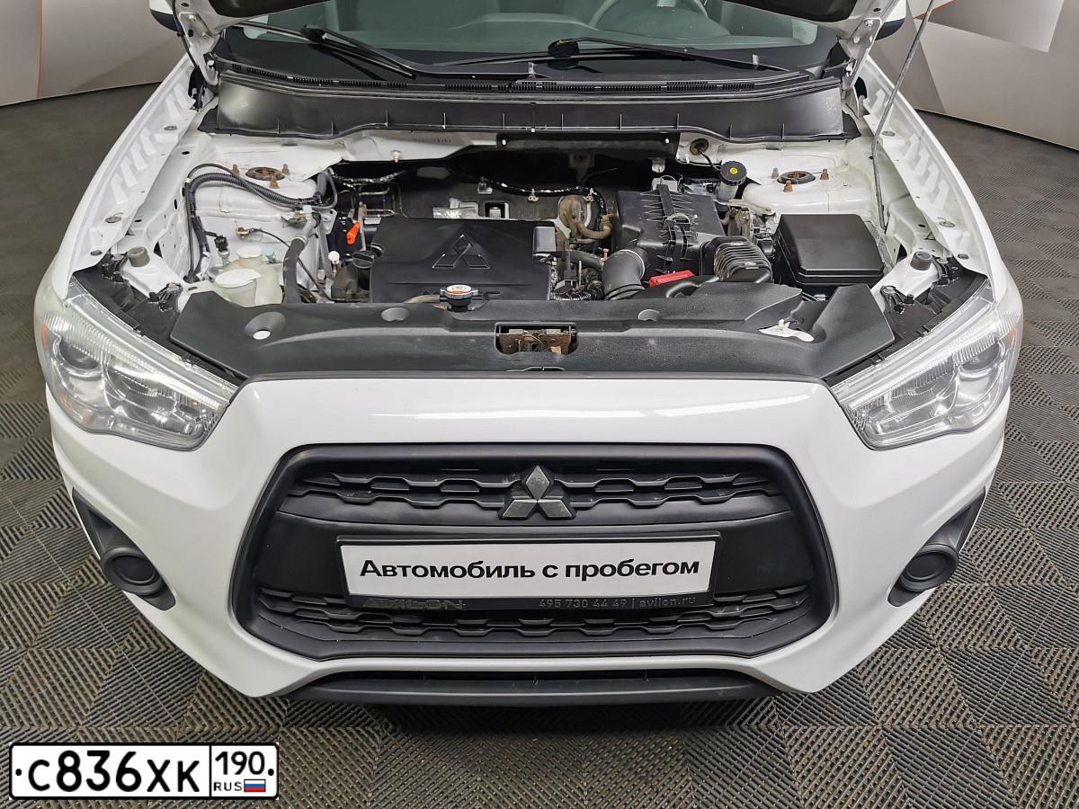 Фото автомобиля MITSUBISHI ASX, 2012 — госномер С934ТУ39. Цвет: БЕЛЫЙ