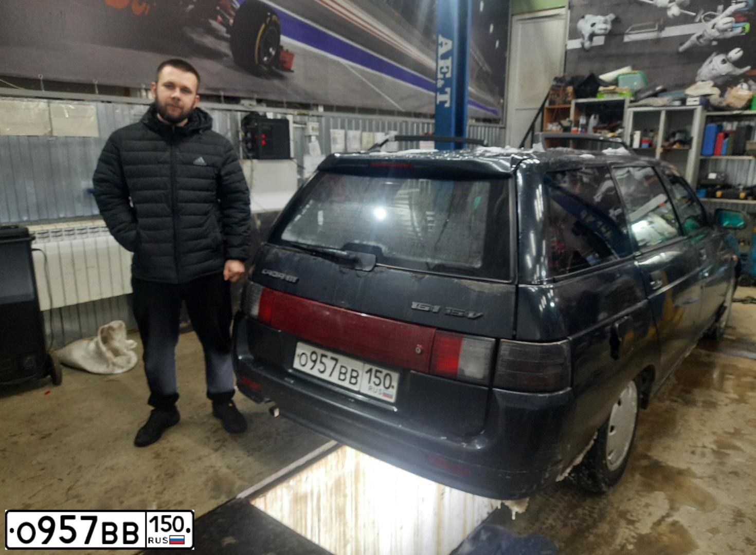Фото автомобиля LADA 2111 LADA, 2006 — госномер Т500УА62. Цвет: ЧЕРНО-СЕРЫЙ