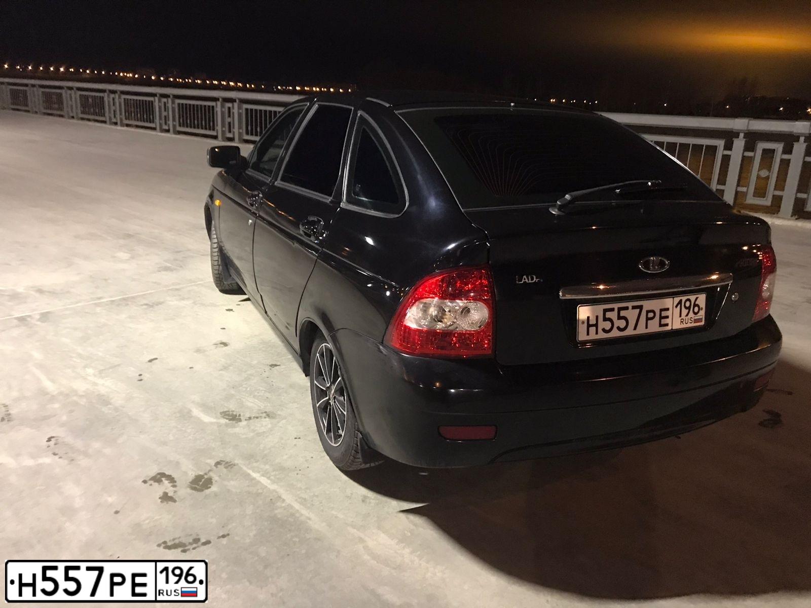 Фото автомобиля LADA 2172 PRIORA, 2008 — госномер Н856ХТ12. Цвет: СИНЕ-ЧЕРНЫЙ