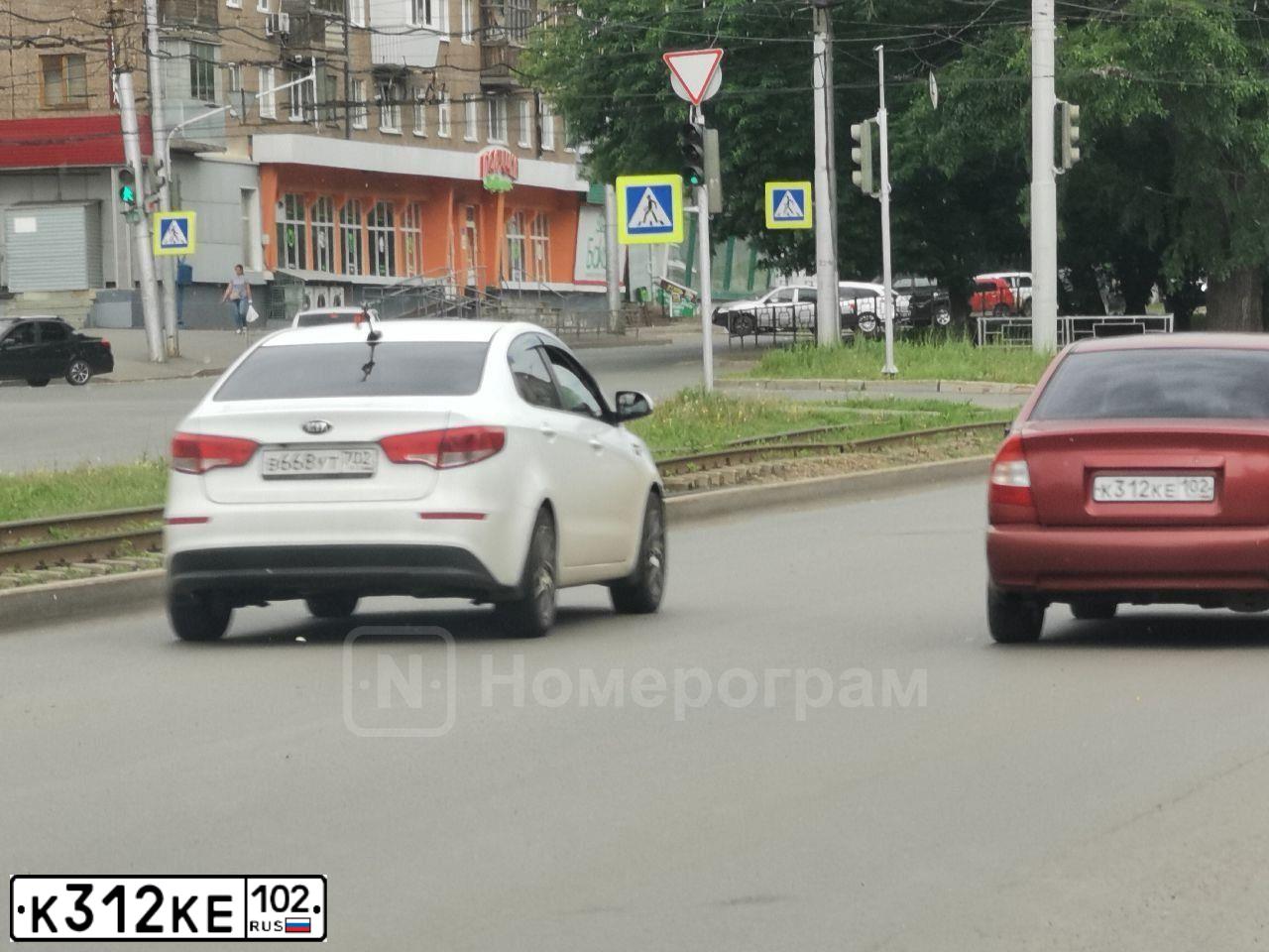 Фото автомобиля TAGAZ ACCENT, 2005 — госномер К312КЕ102. Цвет: Красный