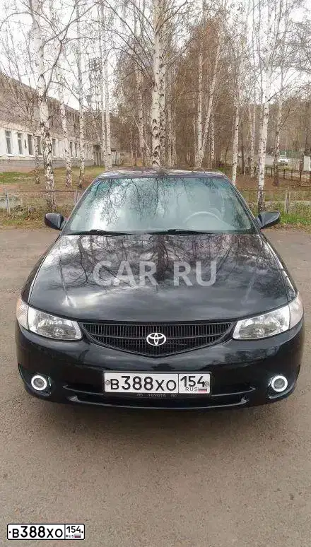 Фото автомобиля TOYOTA CAMRY, 2001 — госномер В388ХО154. Цвет: ТЕМНО ЗЕЛЕНЫЙ