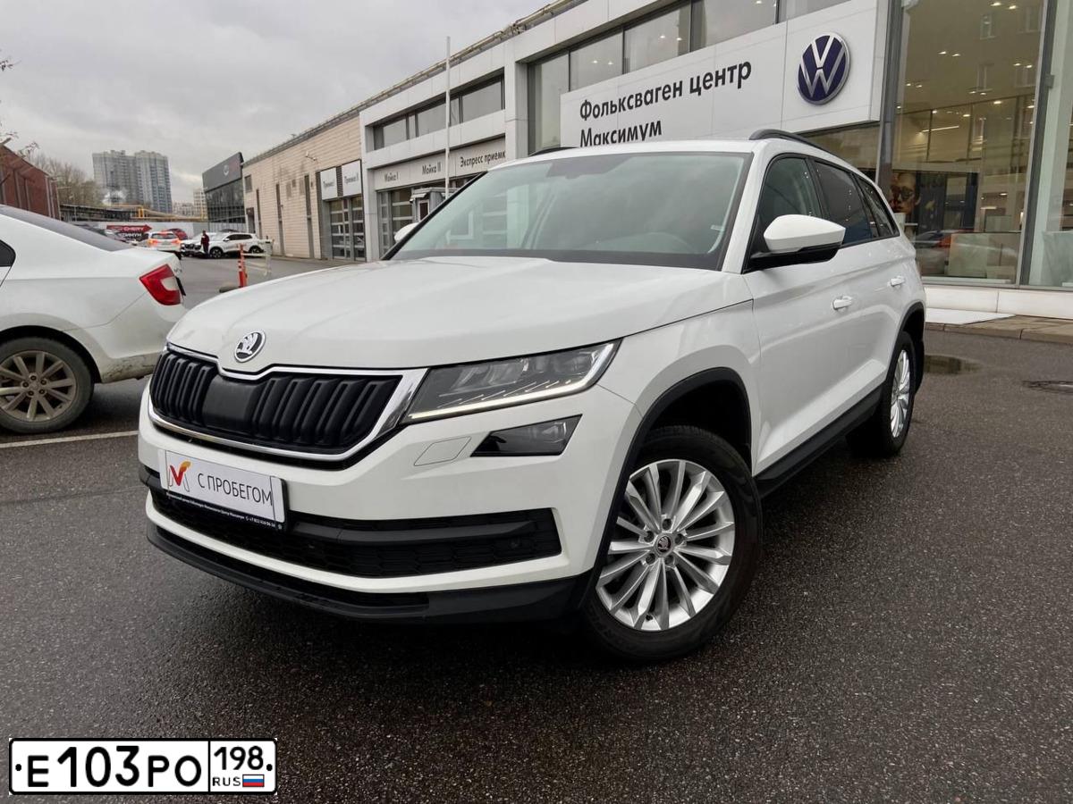 Фото автомобиля SKODA KODIAQ, 2020 — госномер Р485ОЕ48