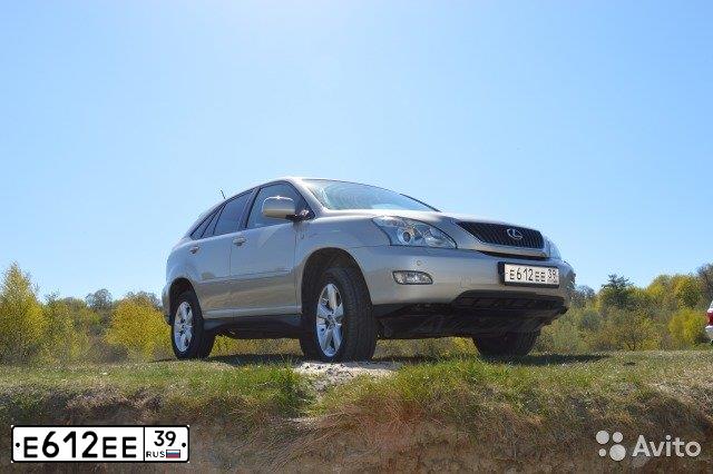 Фото автомобиля LEXUS RX, 2003 — госномер Е612ЕЕ39. Цвет: СЕРЕБРИСТЫЙ
