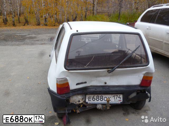 Фото автомобиля SEAZ OKA, 2002 — госномер Е688ОК174. Цвет: Белый