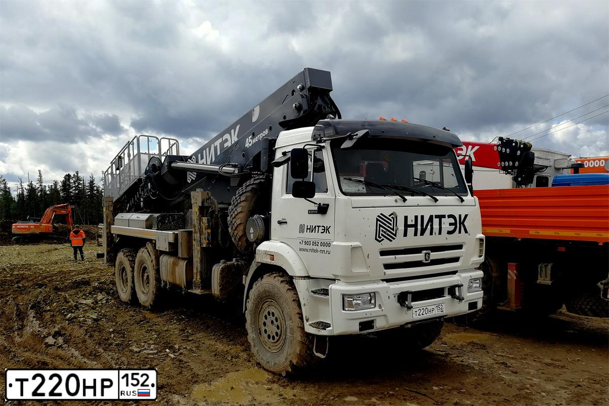Фото автомобиля KAMAZ 4311, 2022 — госномер М121ТТ13. Цвет: Белый