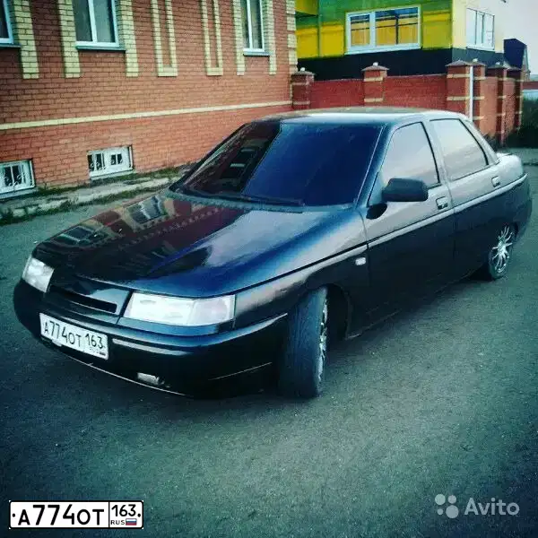 Фото автомобиля LADA 2110 LADA, 2000 — госномер А774ОТ163. Цвет: ЧЕРНЫЙ