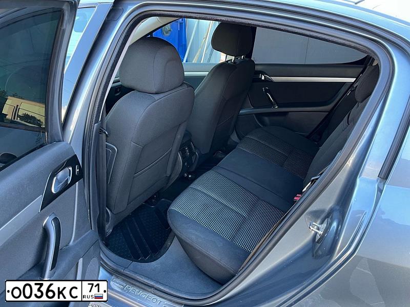 Фото автомобиля PEUGEOT 407, 2008 — госномер О036КС71. Цвет: темно-серый