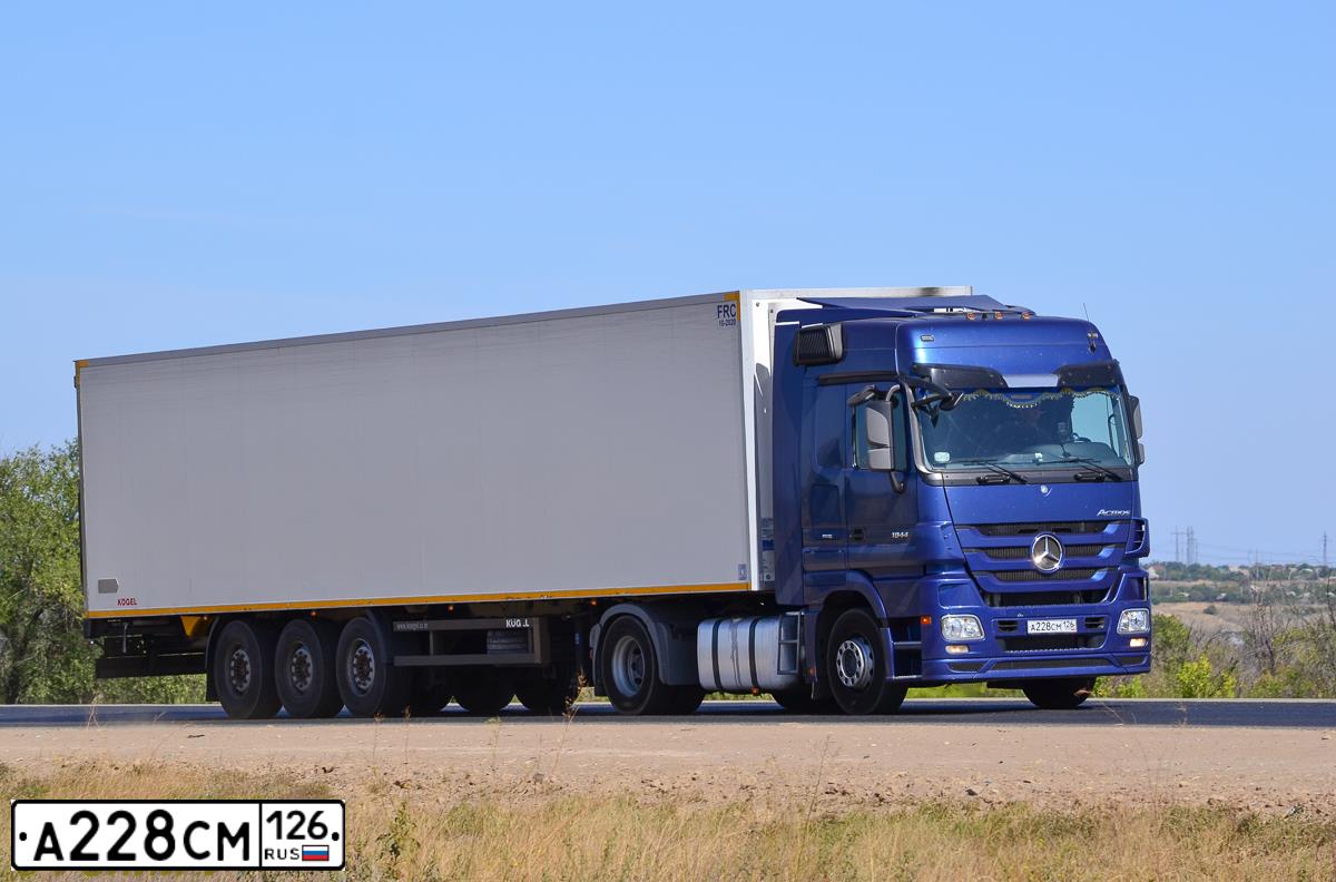 Фото автомобиля MERCEDES-BENZ ACTROS, 2017 — госномер М424АХ15