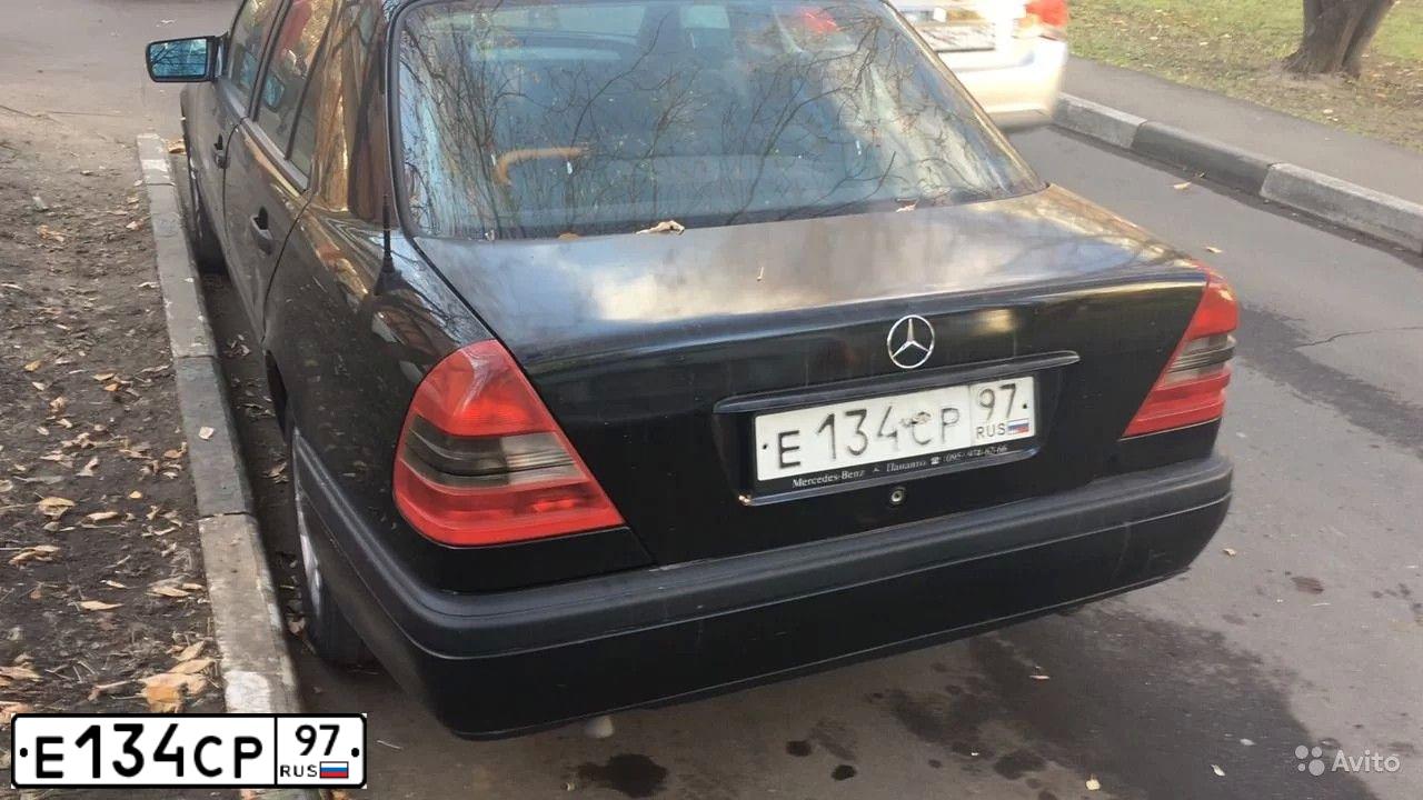 Фото автомобиля MERCEDES-BENZ C180, 1995 — госномер Р174СМ126