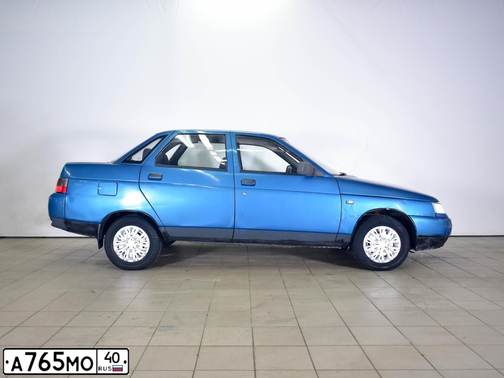 Фото автомобиля LADA 2110, 1999. Цвет: сине-зеленый