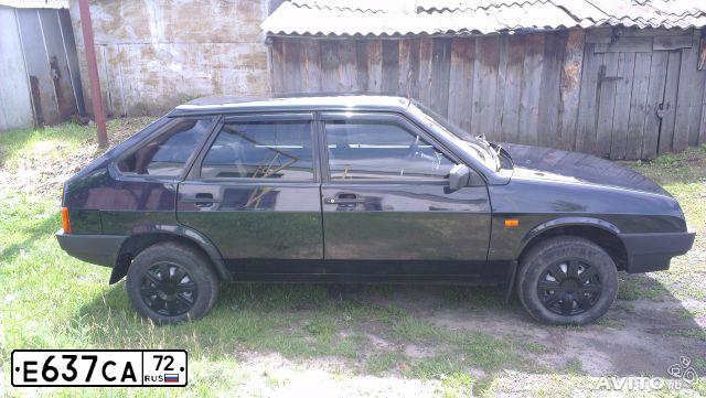 Фото автомобиля LADA 2109 SAMARA, 2003 — госномер Е902КУ45. Цвет: ГРАФИТОВЫЙ МЕТАЛЛИК