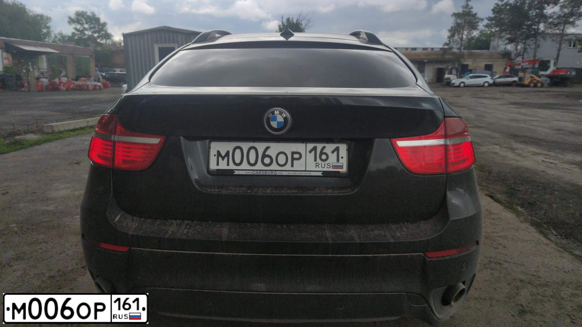 Фото автомобиля BMW X6, 2009 — госномер М006ОР161