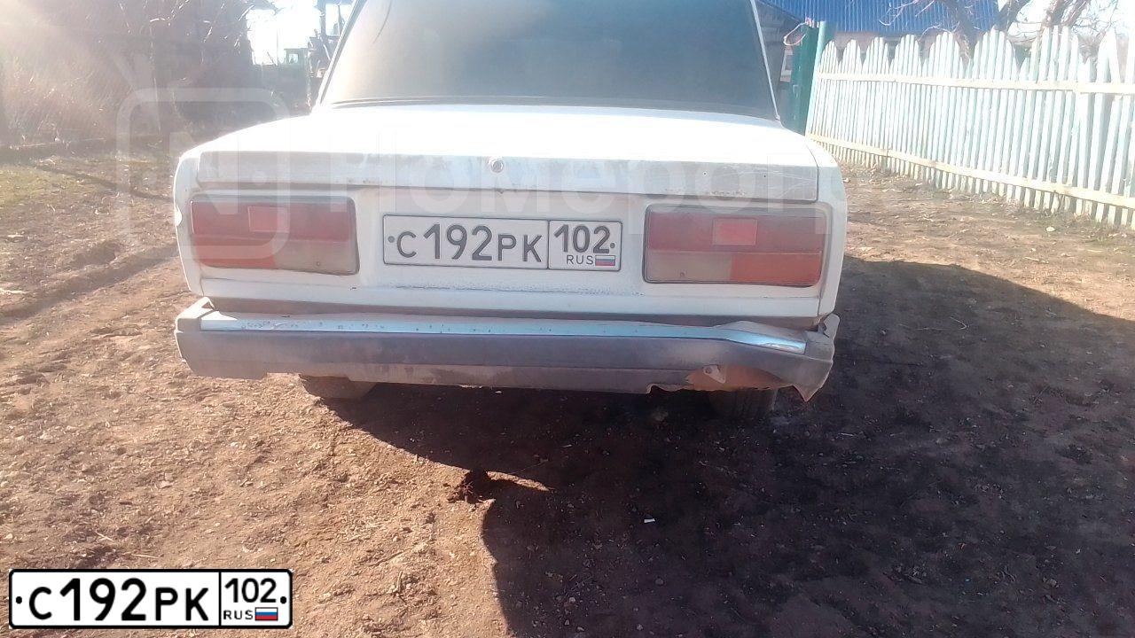 Фото автомобиля LADA 2107, 2006 — госномер С192РК102. Цвет: ЯРКО-БЕЛЫЙ