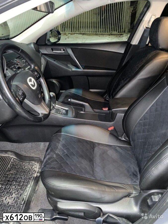 Фото автомобиля MAZDA 3, 2011 — госномер О772АТ716. Цвет: Серебристый
