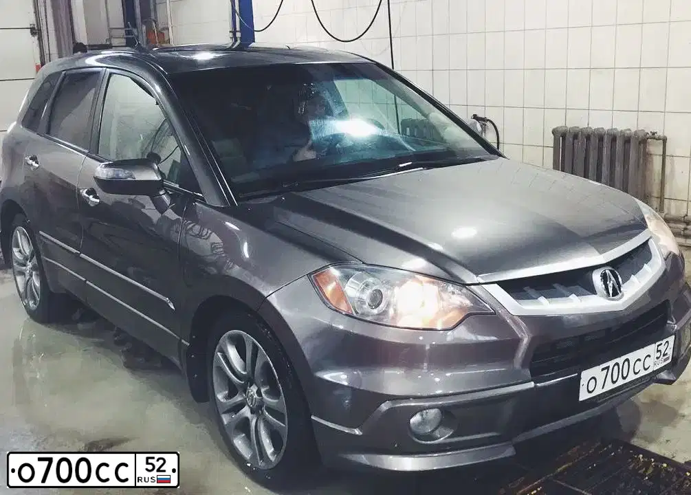 Фото автомобиля ACURA RDX, 2007 — госномер Р798ЕЕ152. Цвет: СЕРЫЙ
